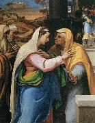 Sebastiano del Piombo Visitation oil